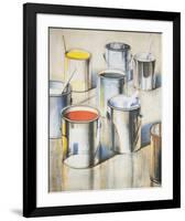 Chicago International Art Exposition-Wayne Thiebaud-Framed Art Print