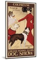 Chicago Kennel Club's dog show-George Ford Morris-Mounted Art Print