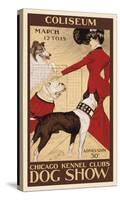 Chicago Kennel Club's dog show-George Ford Morris-Stretched Canvas