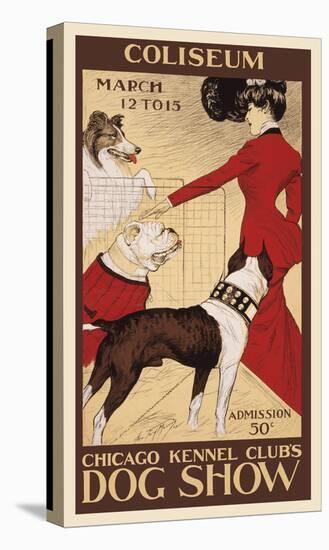 Chicago Kennel Club's dog show-George Ford Morris-Stretched Canvas