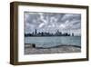 Chicago & Lake Michigan-null-Framed Art Print