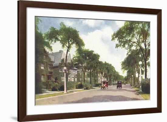 Chicago Lake Shore Drive-null-Framed Art Print