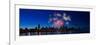 Chicago Lakefront Fireworks-Steve Gadomski-Framed Photographic Print