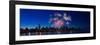 Chicago Lakefront Fireworks-Steve Gadomski-Framed Photographic Print