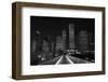 Chicago Lights BW-Steve Gadomski-Framed Photographic Print