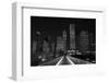 Chicago Lights BW-Steve Gadomski-Framed Photographic Print