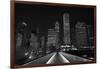 Chicago Lights BW-Steve Gadomski-Framed Photographic Print