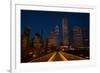 Chicago Lights-Steve Gadomski-Framed Photographic Print