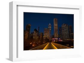 Chicago Lights-Steve Gadomski-Framed Photographic Print