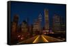 Chicago Lights-Steve Gadomski-Framed Stretched Canvas