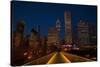 Chicago Lights-Steve Gadomski-Stretched Canvas