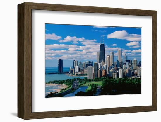 Chicago, Lincoln Park & Diversey Harbor-null-Framed Photographic Print