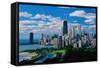 Chicago, Lincoln Park & Diversey Harbor-null-Framed Stretched Canvas