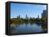 Chicago Lincoln Park-Patrick Warneka-Framed Stretched Canvas