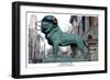 Chicago Lions In Chicago Bears Helmet-Patrick Warneka-Framed Photographic Print