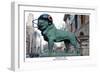 Chicago Lions In Chicago Bears Helmet-Patrick Warneka-Framed Photographic Print