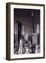 Chicago Loop Towers BW-Steve Gadomski-Framed Photographic Print