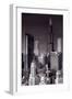 Chicago Loop Towers BW-Steve Gadomski-Framed Photographic Print