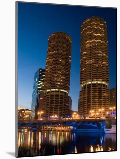 Chicago Marina Towers-Patrick Warneka-Mounted Photographic Print