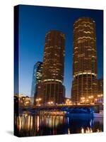 Chicago Marina Towers-Patrick Warneka-Stretched Canvas