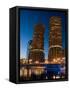 Chicago Marina Towers-Patrick Warneka-Framed Stretched Canvas