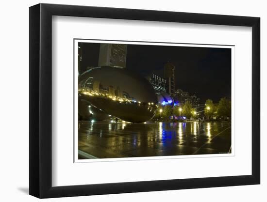 Chicago millenium park-Patrick  J. Warneka-Framed Premium Photographic Print