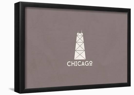 Chicago Minimalism-null-Framed Poster