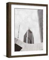 Chicago Monotone I-Sonja Quintero-Framed Photographic Print