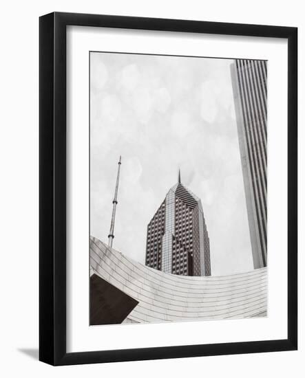 Chicago Monotone I-Sonja Quintero-Framed Photographic Print