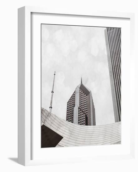 Chicago Monotone I-Sonja Quintero-Framed Photographic Print