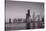 Chicago Morning BW-Steve Gadomski-Stretched Canvas