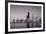 Chicago Morning BW-Steve Gadomski-Framed Photographic Print