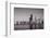 Chicago Morning BW-Steve Gadomski-Framed Photographic Print