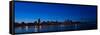 Chicago Night-Steve Gadomski-Framed Stretched Canvas