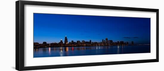 Chicago Night-Steve Gadomski-Framed Photographic Print