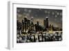 Chicago Nights II-Kate Carrigan-Framed Art Print