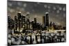 Chicago Nights II-Kate Carrigan-Mounted Art Print