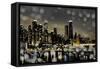 Chicago Nights II-Kate Carrigan-Framed Stretched Canvas