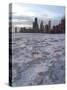 Chicago North Avenue Beach-Charles Bennett-Stretched Canvas