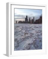 Chicago North Avenue Beach-Charles Bennett-Framed Photographic Print