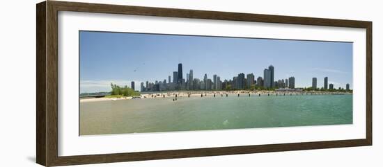 Chicago North Avenue Beach-Patrick Warneka-Framed Photographic Print