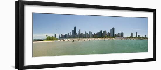 Chicago North Avenue Beach-Patrick Warneka-Framed Photographic Print