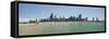 Chicago North Avenue Beach-Patrick Warneka-Framed Stretched Canvas