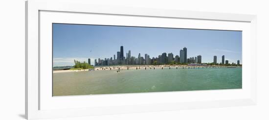 Chicago North Avenue Beach-Patrick Warneka-Framed Photographic Print