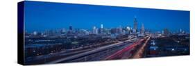 Chicago Panorama-Steve Gadomski-Stretched Canvas