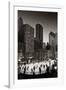 Chicago Park Skate BW-Steve Gadomski-Framed Photographic Print