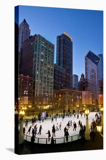 Chicago Park Skate-Steve Gadomski-Stretched Canvas