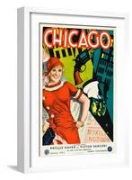 Chicago, Phyllis Haver on Swedish Poster Art, 1927-null-Framed Art Print