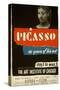 Chicago Picasso Show Poster-null-Stretched Canvas