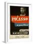 Chicago Picasso Show Poster-null-Framed Art Print